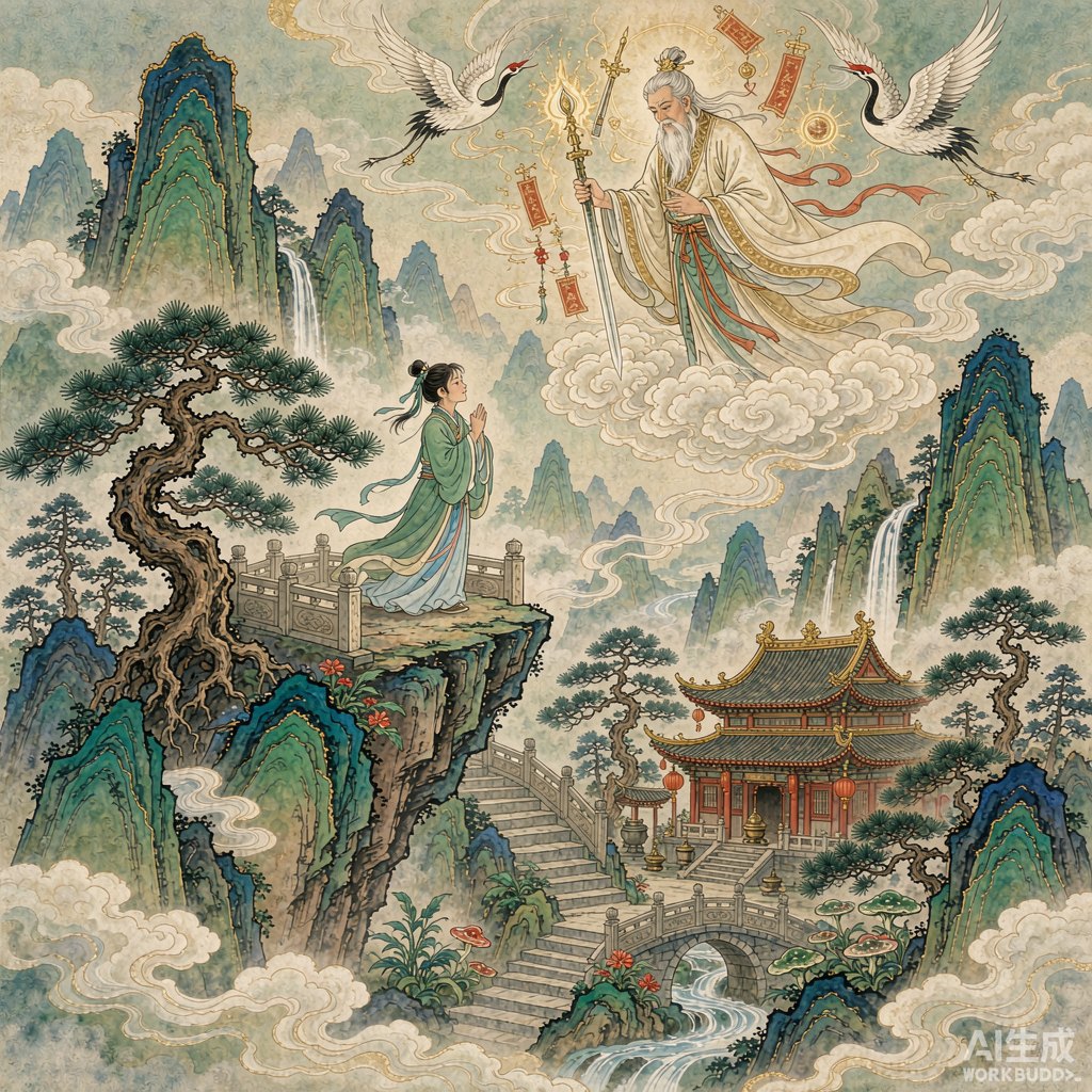 闾山法脉 · 三奶同源