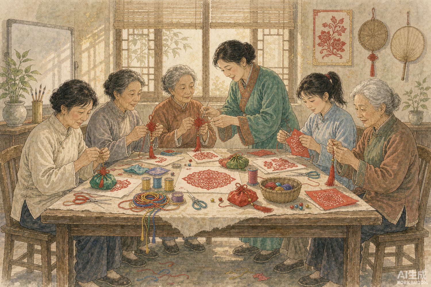 把手艺教出去，把日子过起来